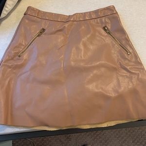 Forever 21 faux leather skirt